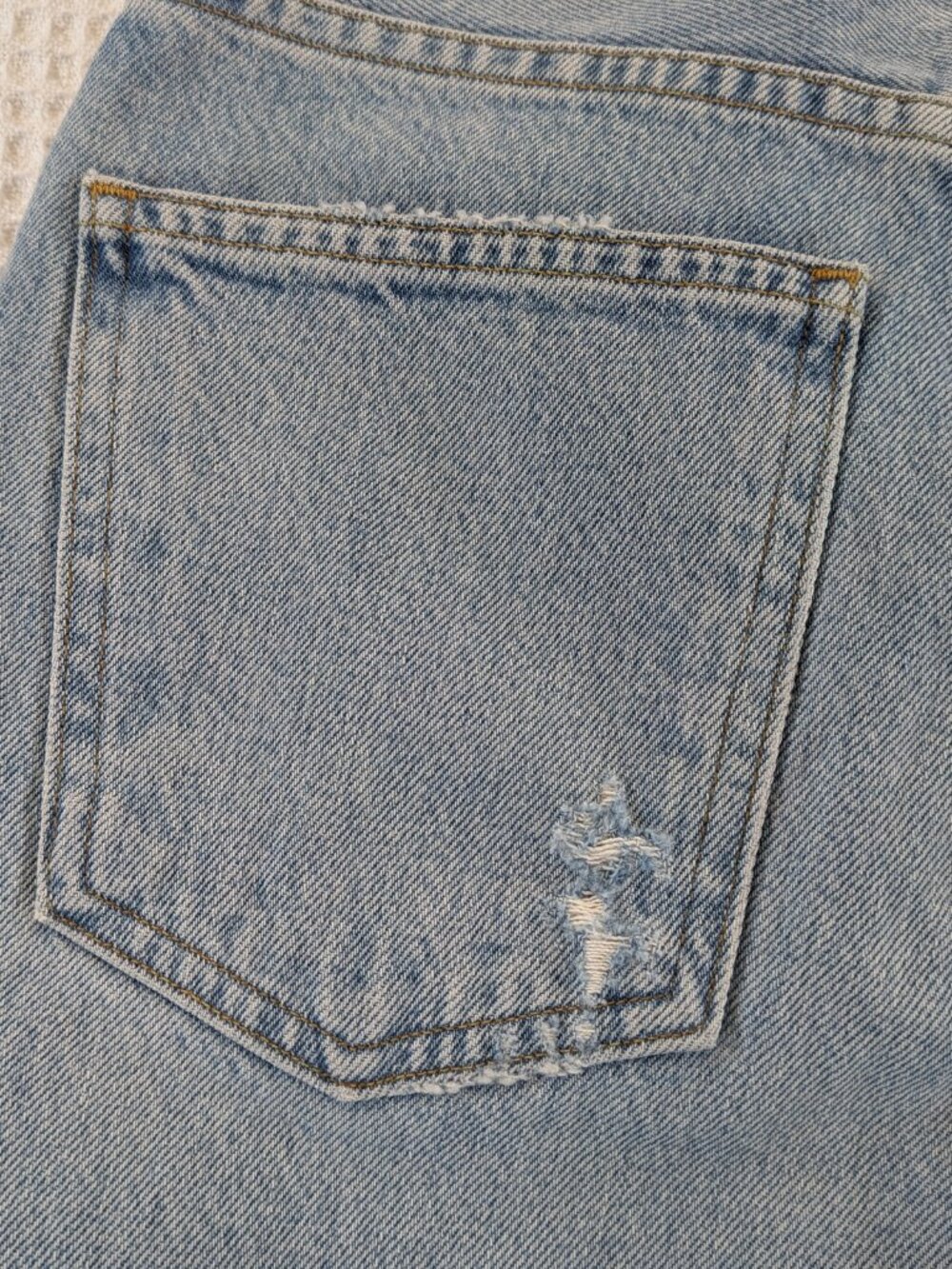 NWT AGOLDE 90s Pinch Waist Straight Soundwave 24 - Picture 14 of 16